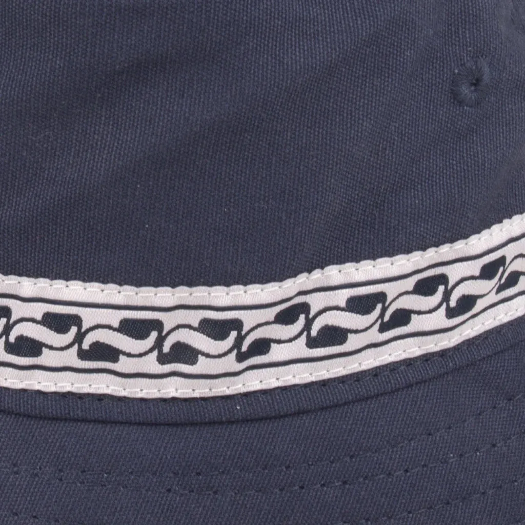 Pass-Port Auto Ribbon Bucket Hat - Navy