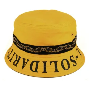 Pass-Port Intersolid Reversible Bucket Hat - Mustard