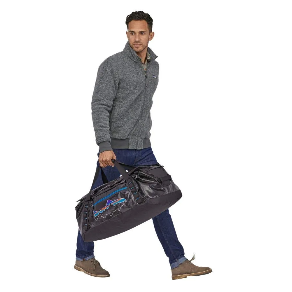 Patagonia Black Hole Duffel 55 Litres (Black w/Fitz Trout)