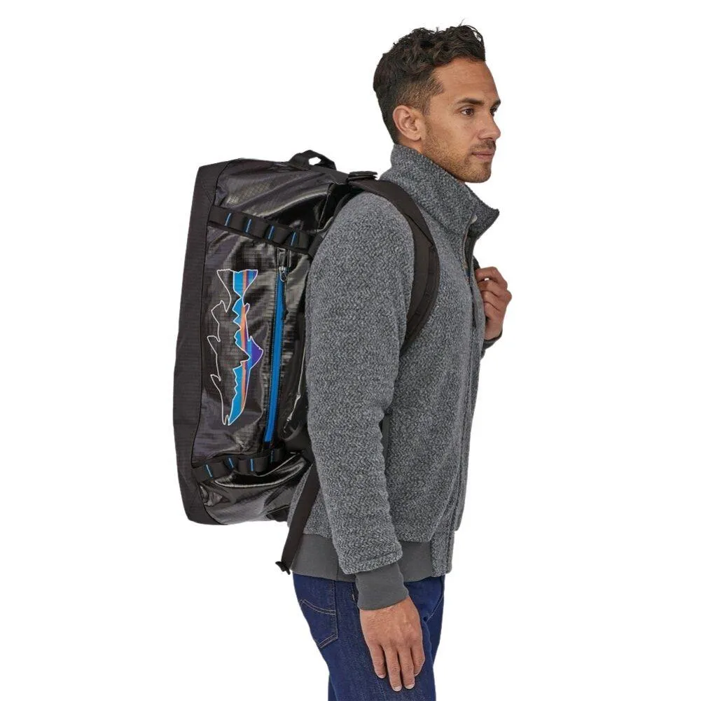 Patagonia Black Hole Duffel 55 Litres (Black w/Fitz Trout)