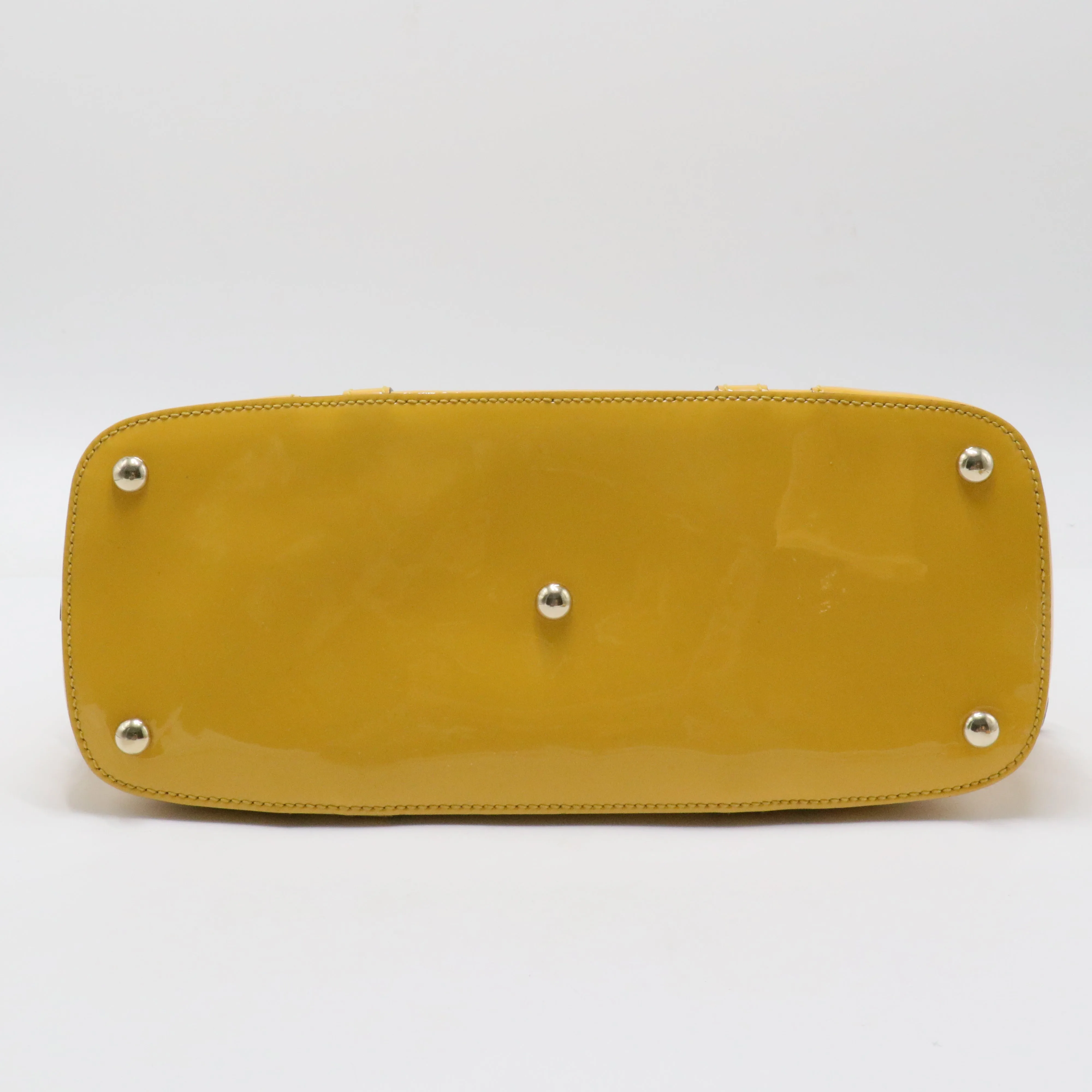 Patent Leather Nice Dome Satchel Medium