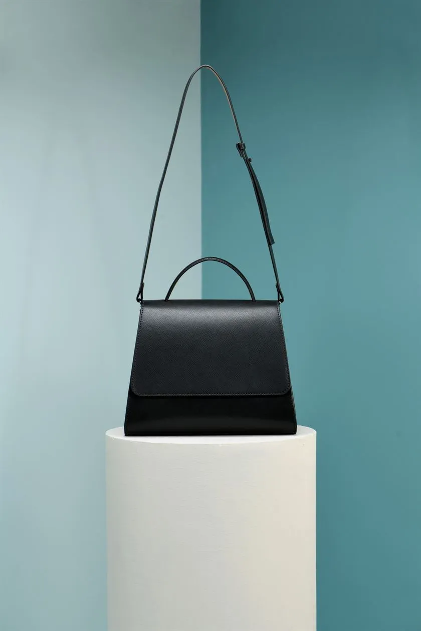 Perona   I   Sofia I Women-Leather Bags& Accessories -Day Bag-Pwb-Fv21-538-Black  AS7833
