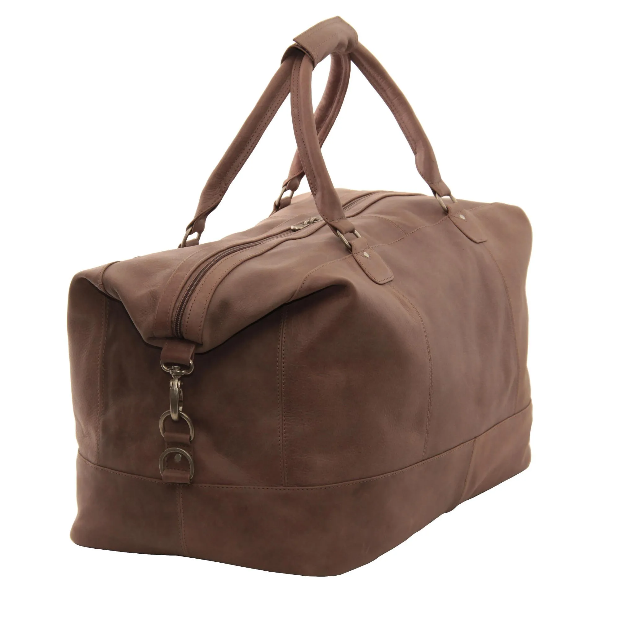 Piel Leather Large Classic Satchel Carry-On