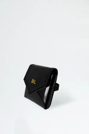 PILLS RING PATENT BLACK
