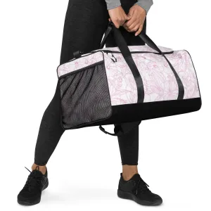 Pink Hibiscus Duffel Bag