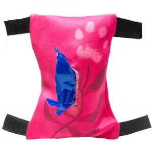 Pink Waste Roll Dispenser