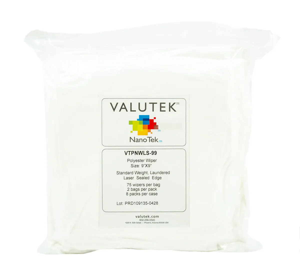 Polyester Knit Wiper Laser Sealed Edge | Standard Weight