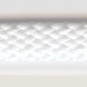 Polyester Spindle Cord #01 White