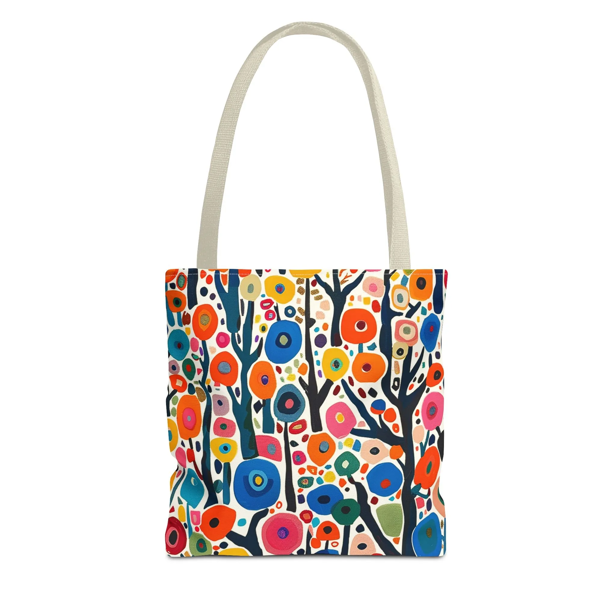 Poppy Forest Tote Bag - Step into a Colorful Wonderland! Available in 3 sizes.