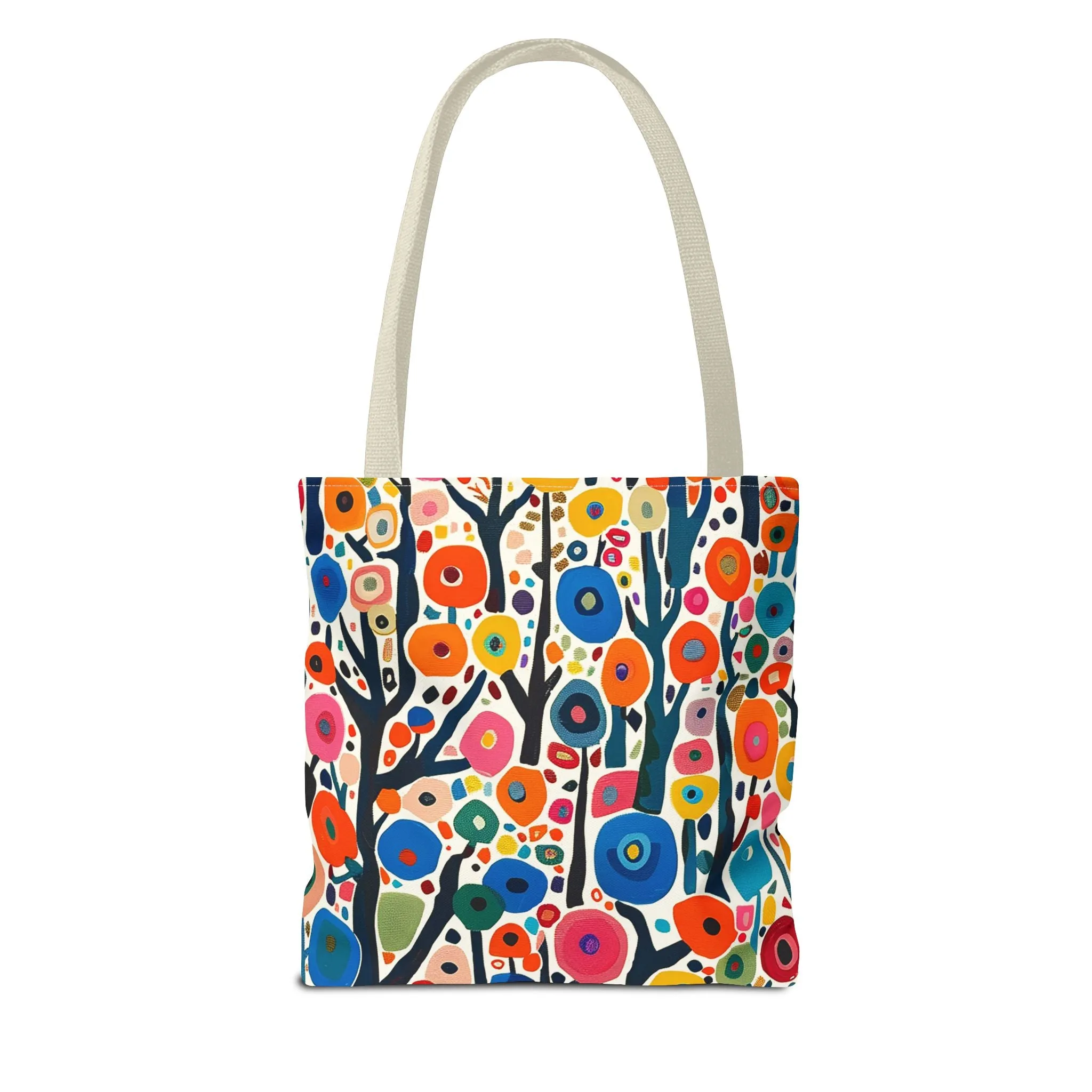 Poppy Forest Tote Bag - Step into a Colorful Wonderland! Available in 3 sizes.