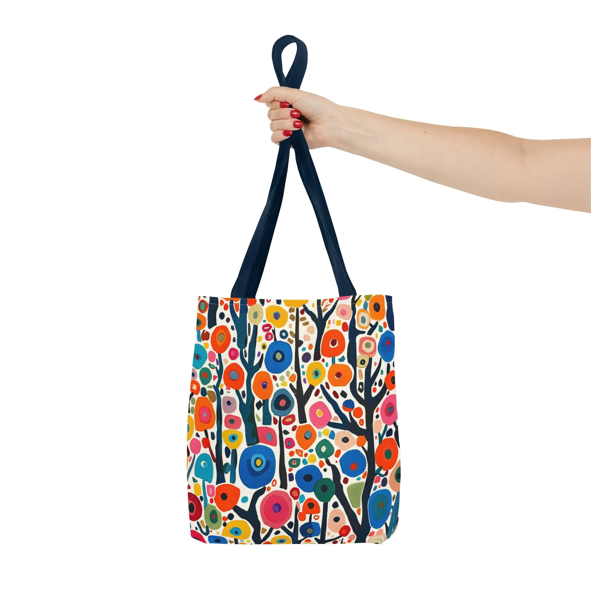 Poppy Forest Tote Bag - Step into a Colorful Wonderland! Available in 3 sizes.