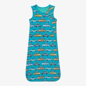 Posh Peanut Marino -.5Tog Sleeveless  Sleep Bag Blue