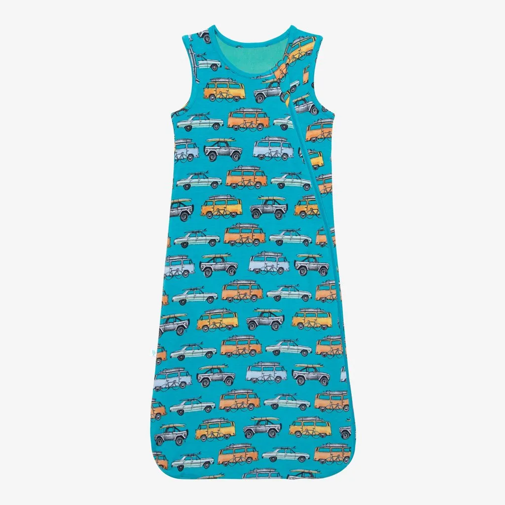 Posh Peanut Marino -.5Tog Sleeveless  Sleep Bag Blue