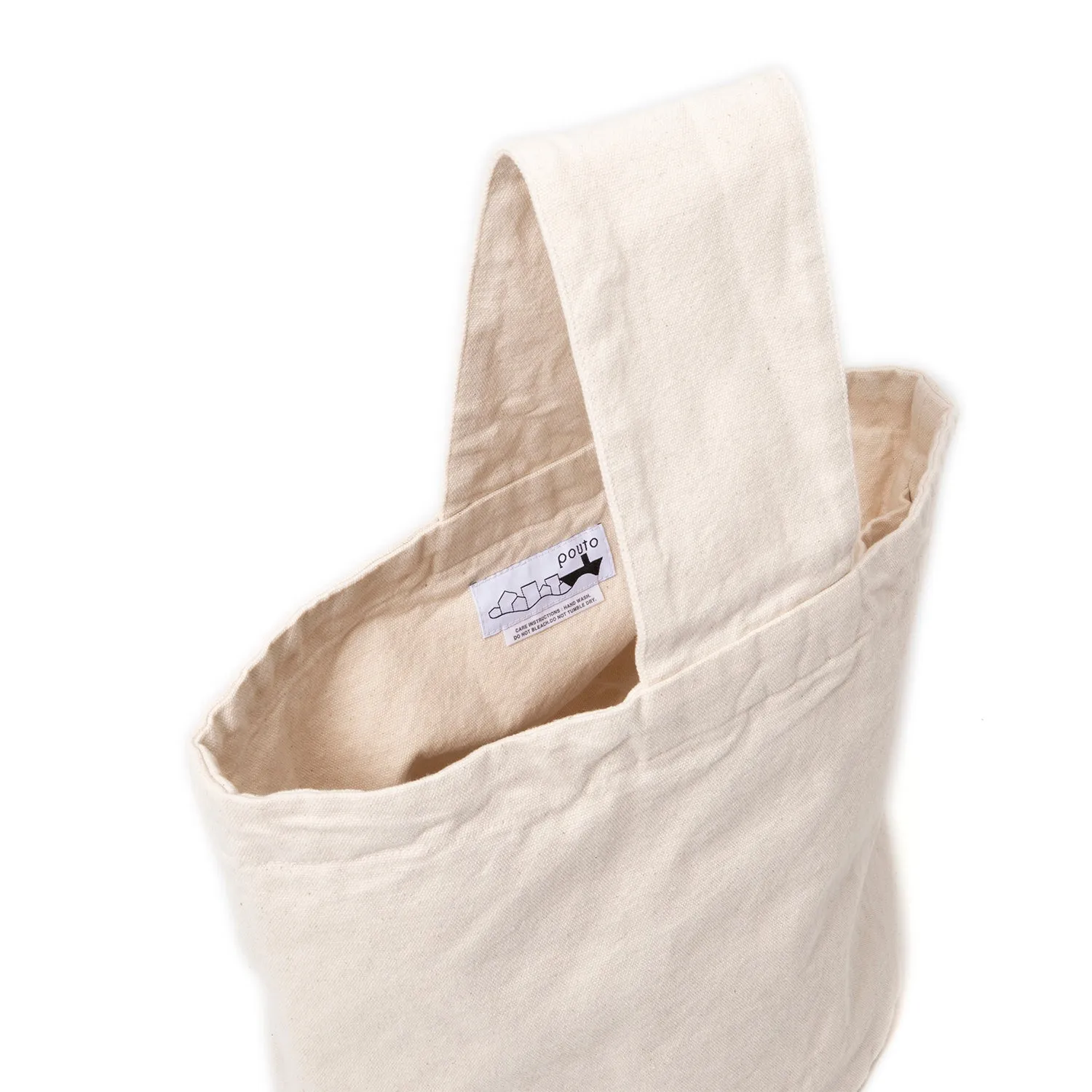 pouto | ポウト　CANVAS BUCKET BAG SMALL