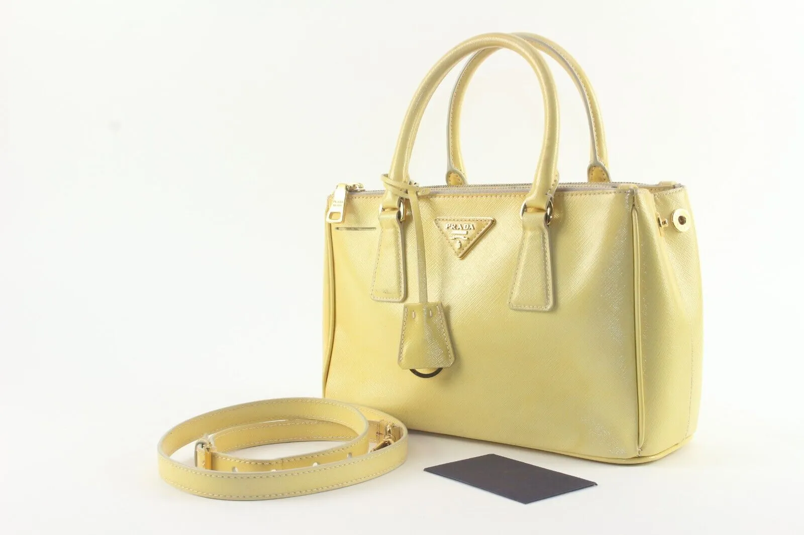 Prada Saffiano Luxe Tote 2way with Strap 6PR1130K