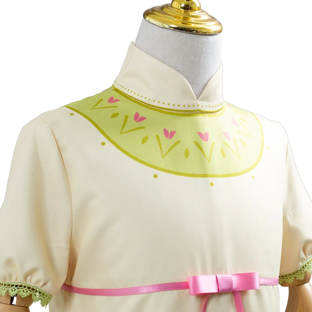 Princess Anna Frozen 2 Girls Fancy Dress Kids Cosplay Costume