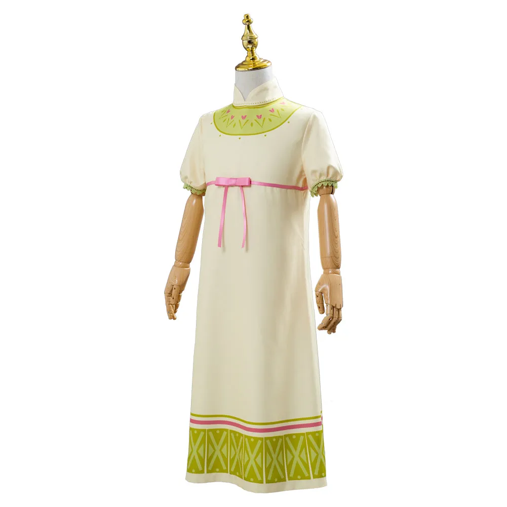 Princess Anna Frozen 2 Girls Fancy Dress Kids Cosplay Costume