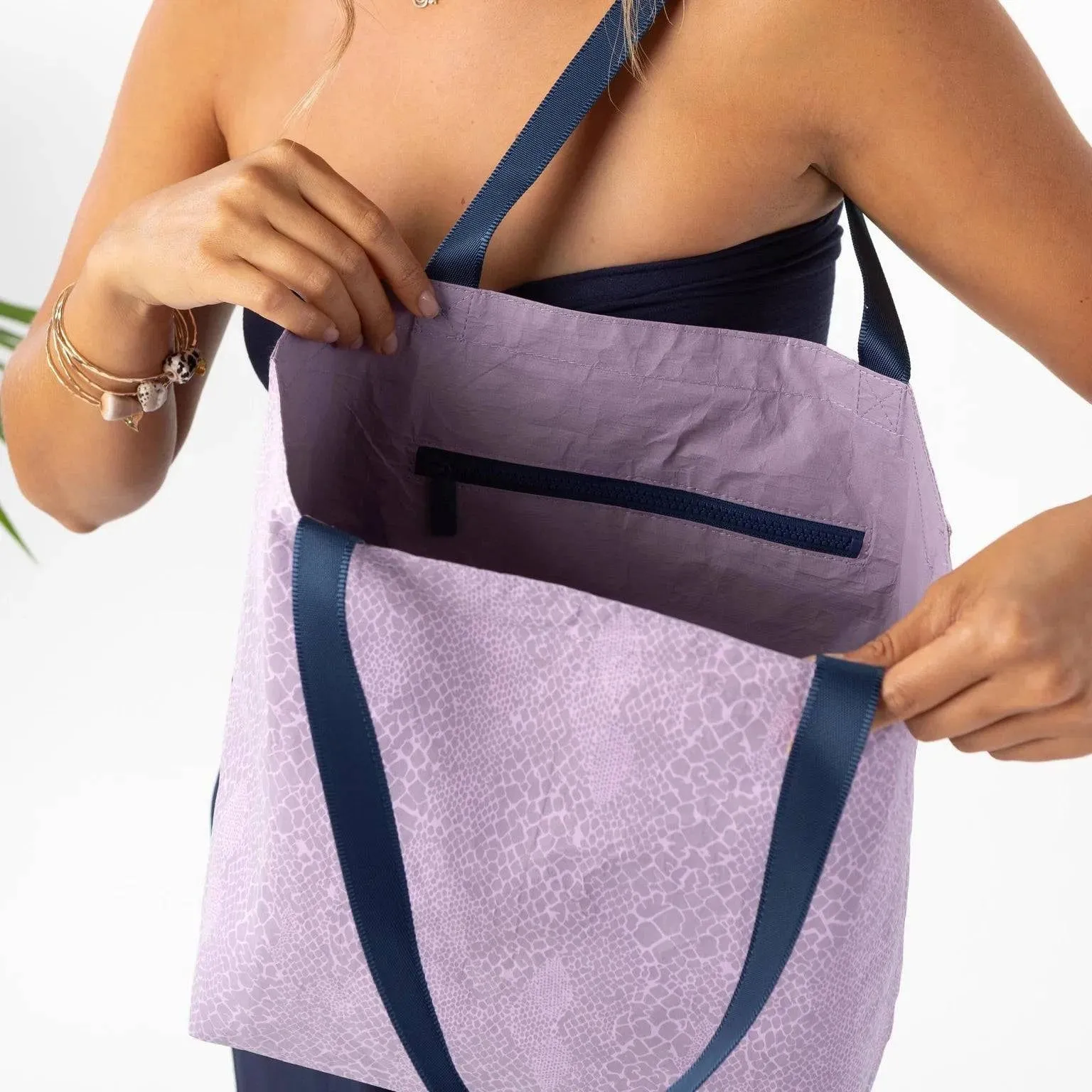 Python RVS Tote by Aloha Collection | Amethyst