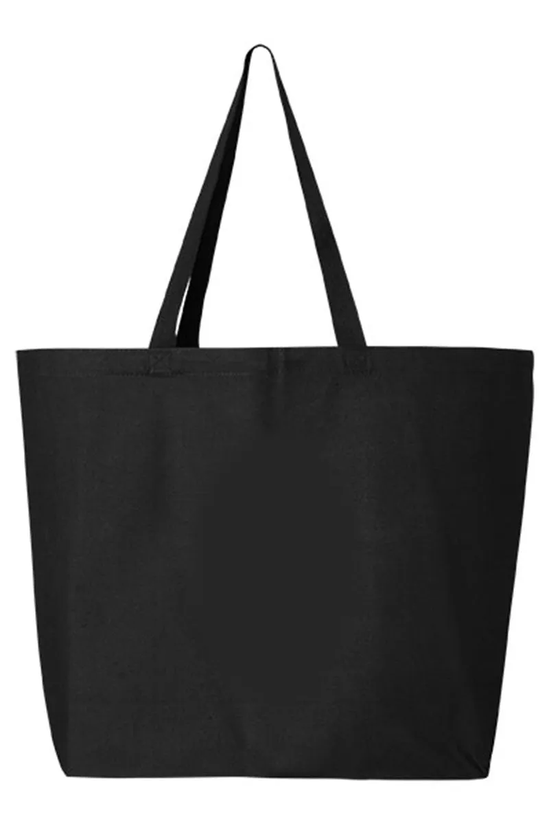 Queen Of Hearts Canvas Jumbo Tote