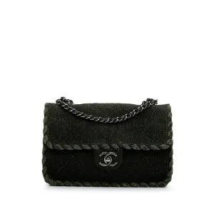 Quilted Wool Felt Whipstitch Fancy Flap
