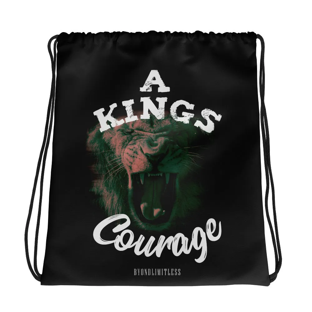 "COURAGE" DRAWSTRING BAG