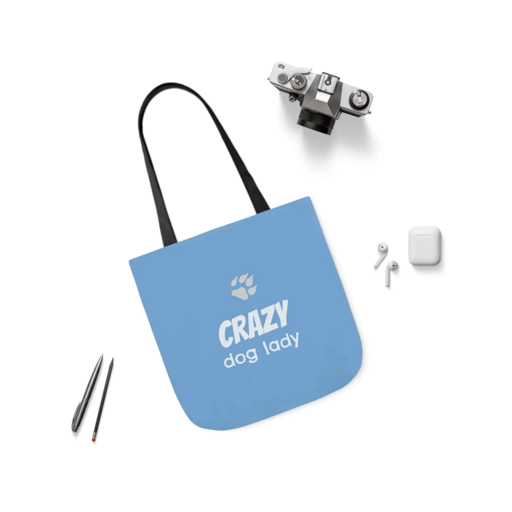 "Crazy Dog Lady" Tote Bag
