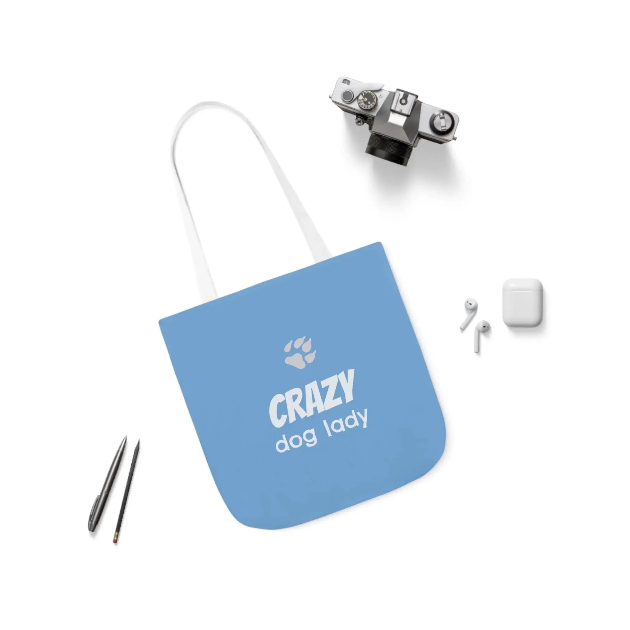 "Crazy Dog Lady" Tote Bag