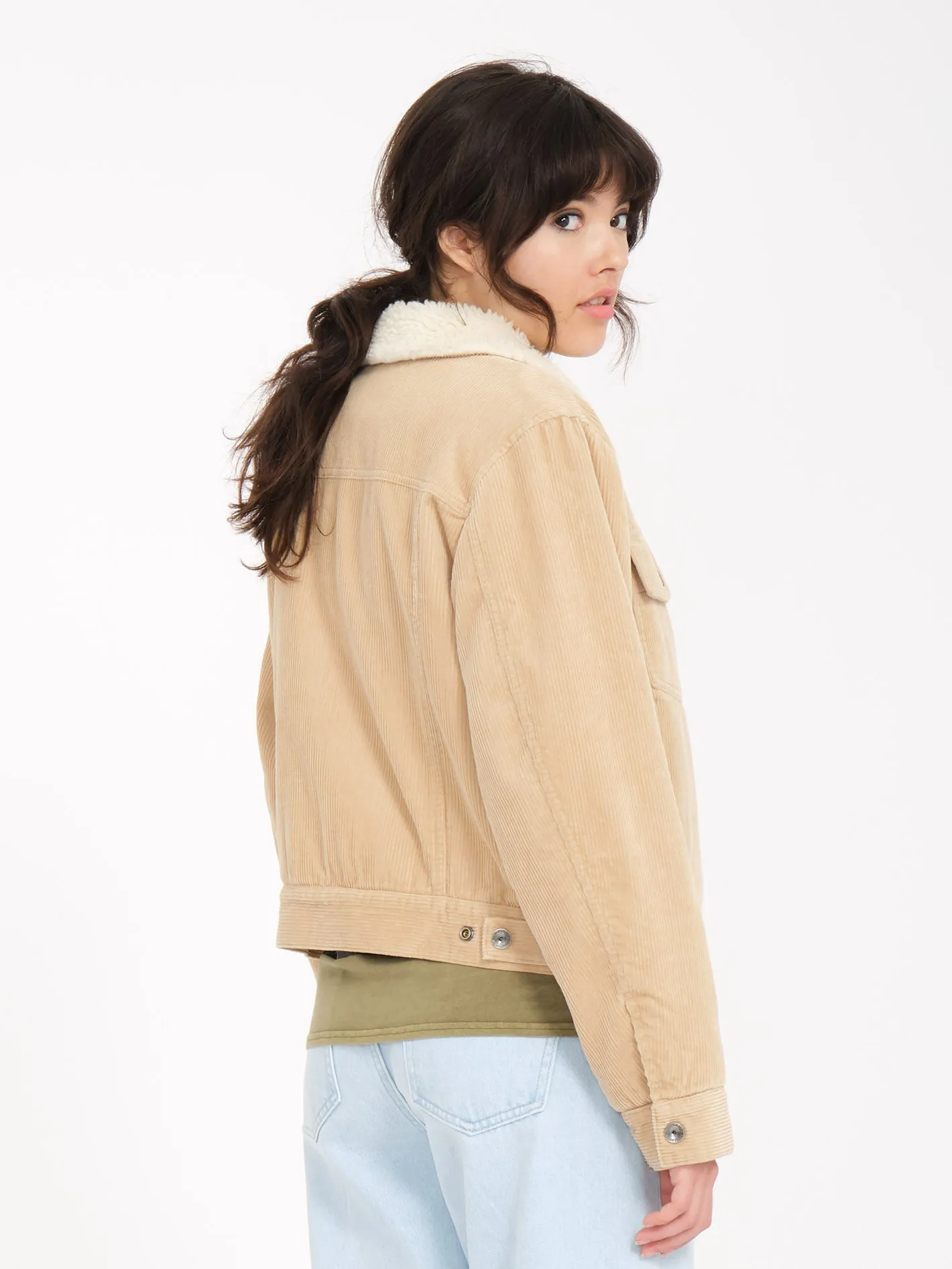 Radstone Kordjacke - KHAKI