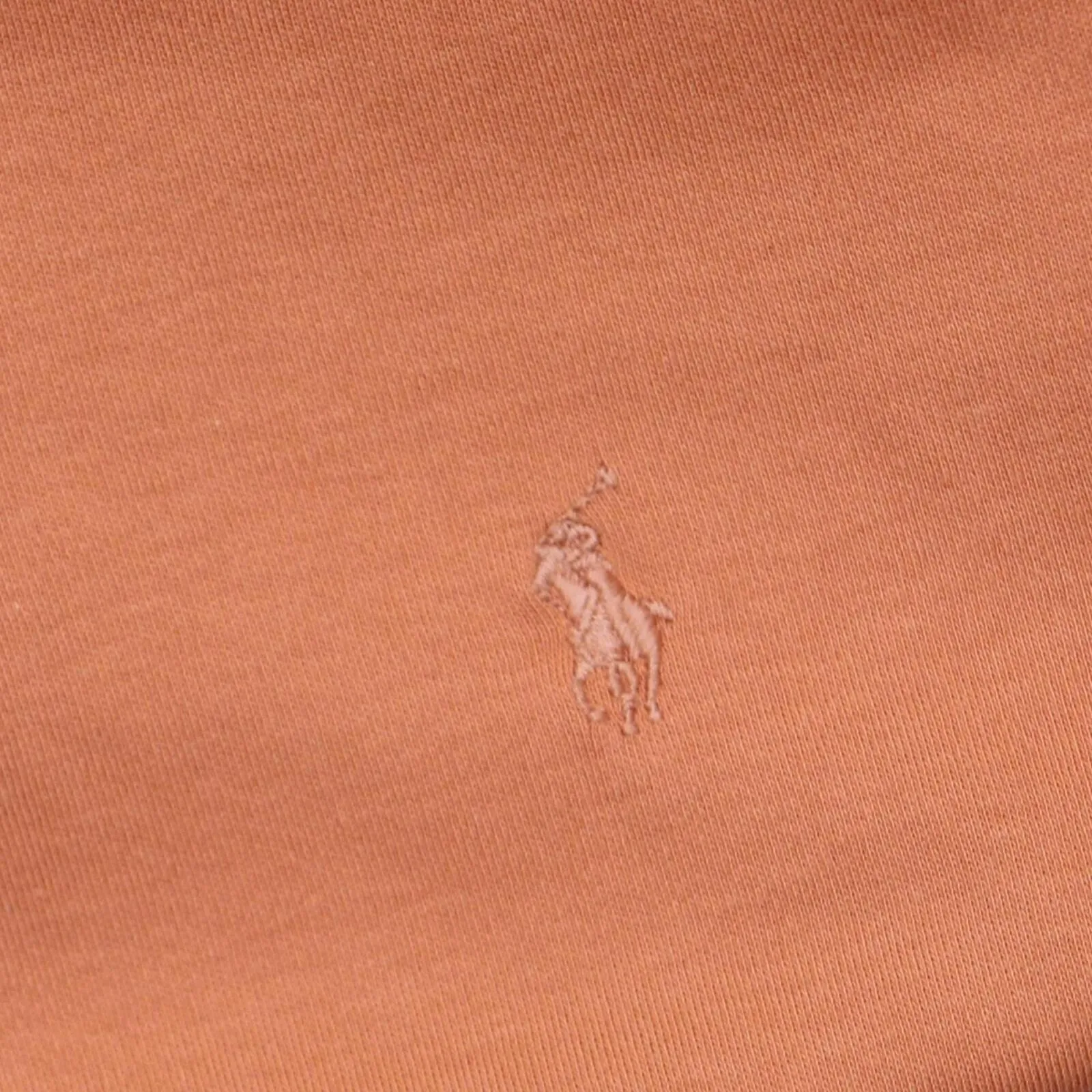 Ralph Lauren Sport Womens Vintage Long Sleeve Polo Shirt Red Orange L