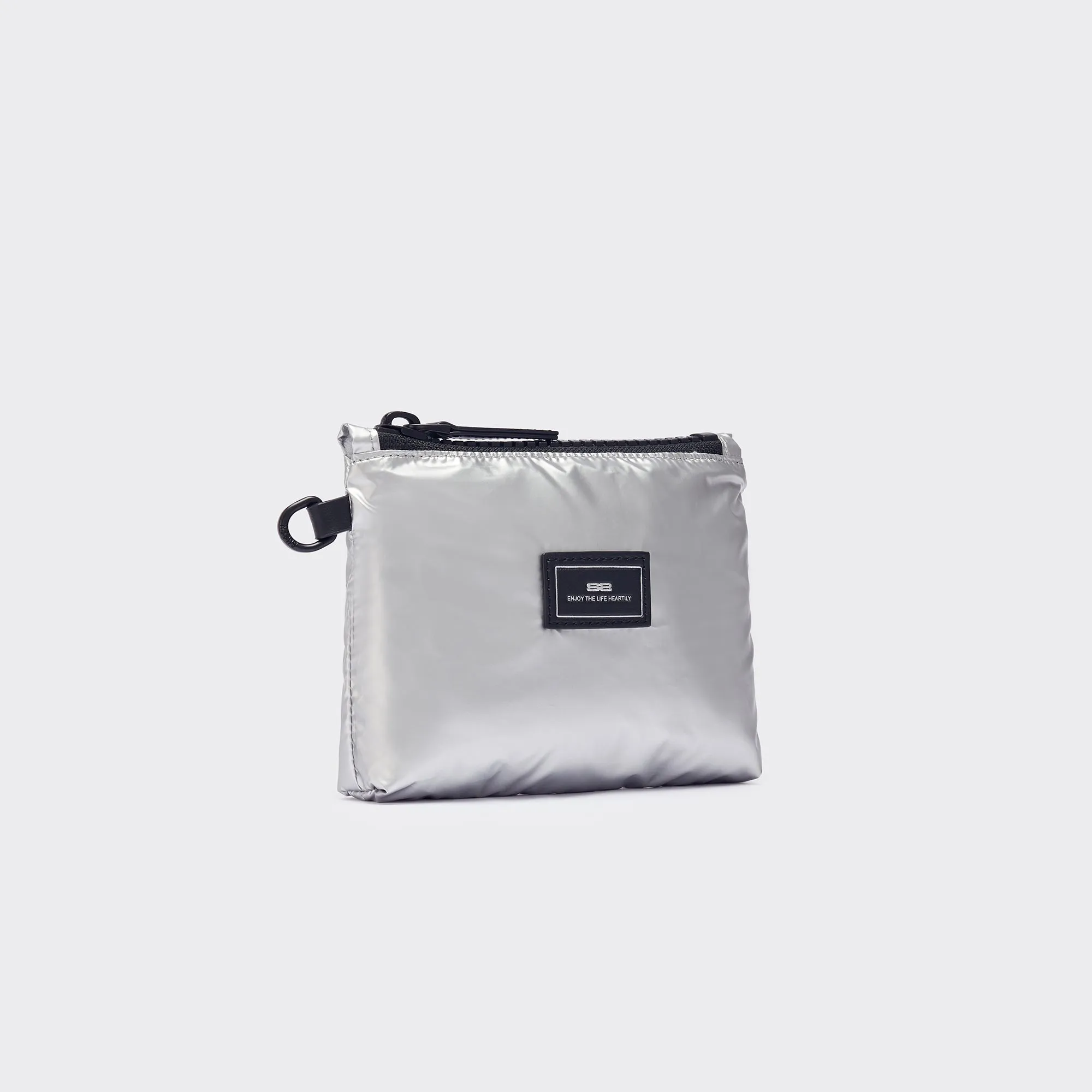 Raphael Small Size Tote - silvery