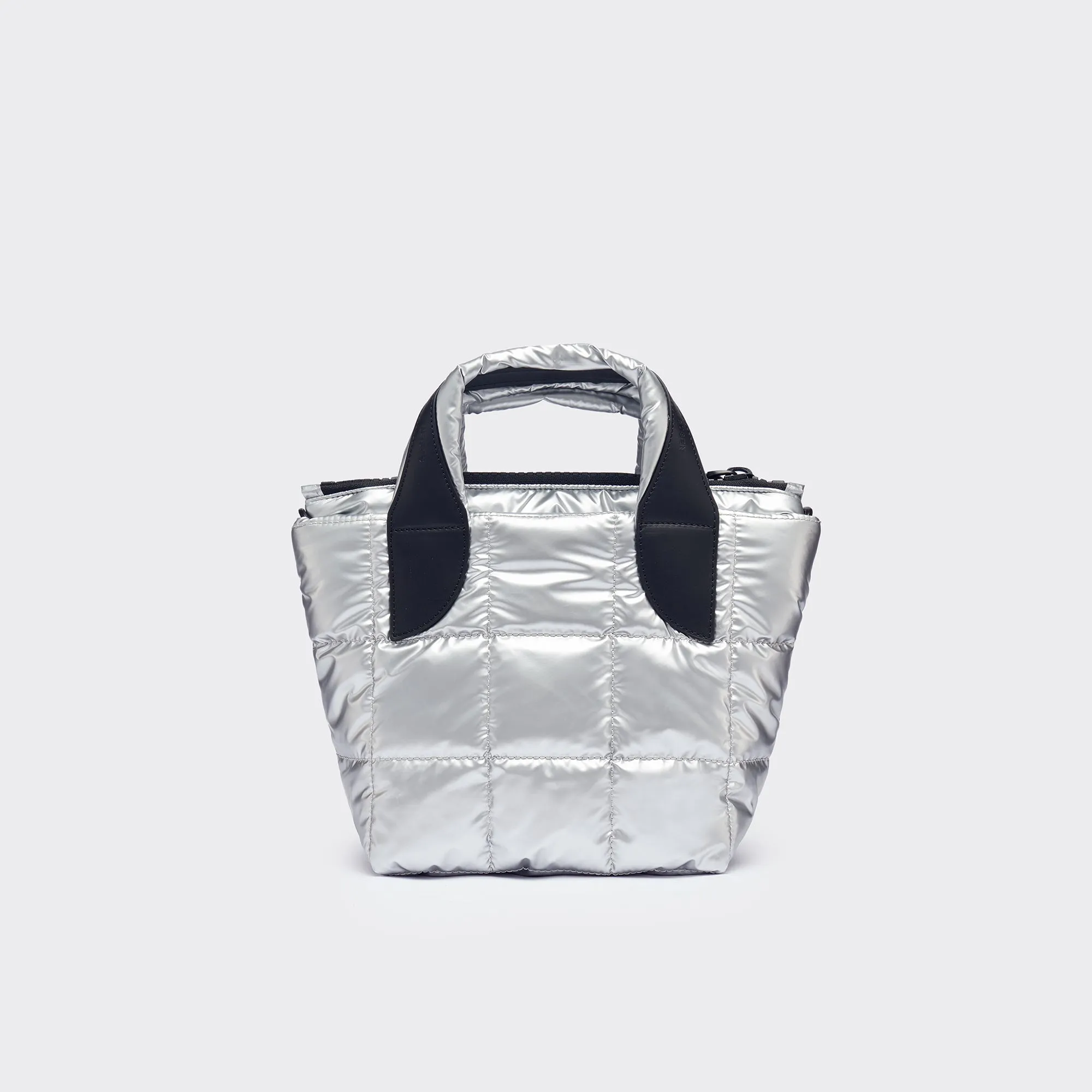 Raphael Small Size Tote - silvery