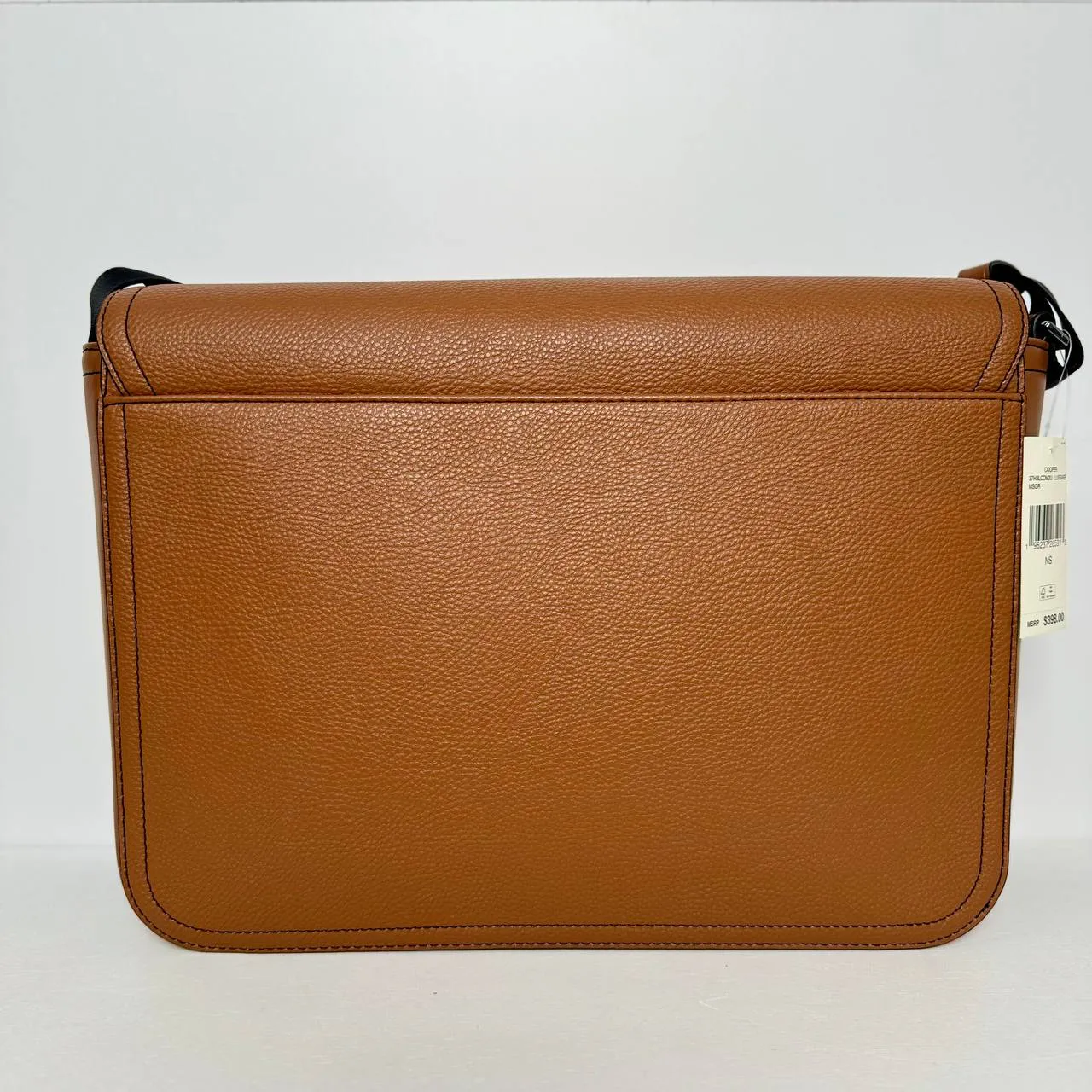 [READY STOCK MY] Michael Kors Men Cooper Messenger Bag in Luggage (37H3LCOM2U)