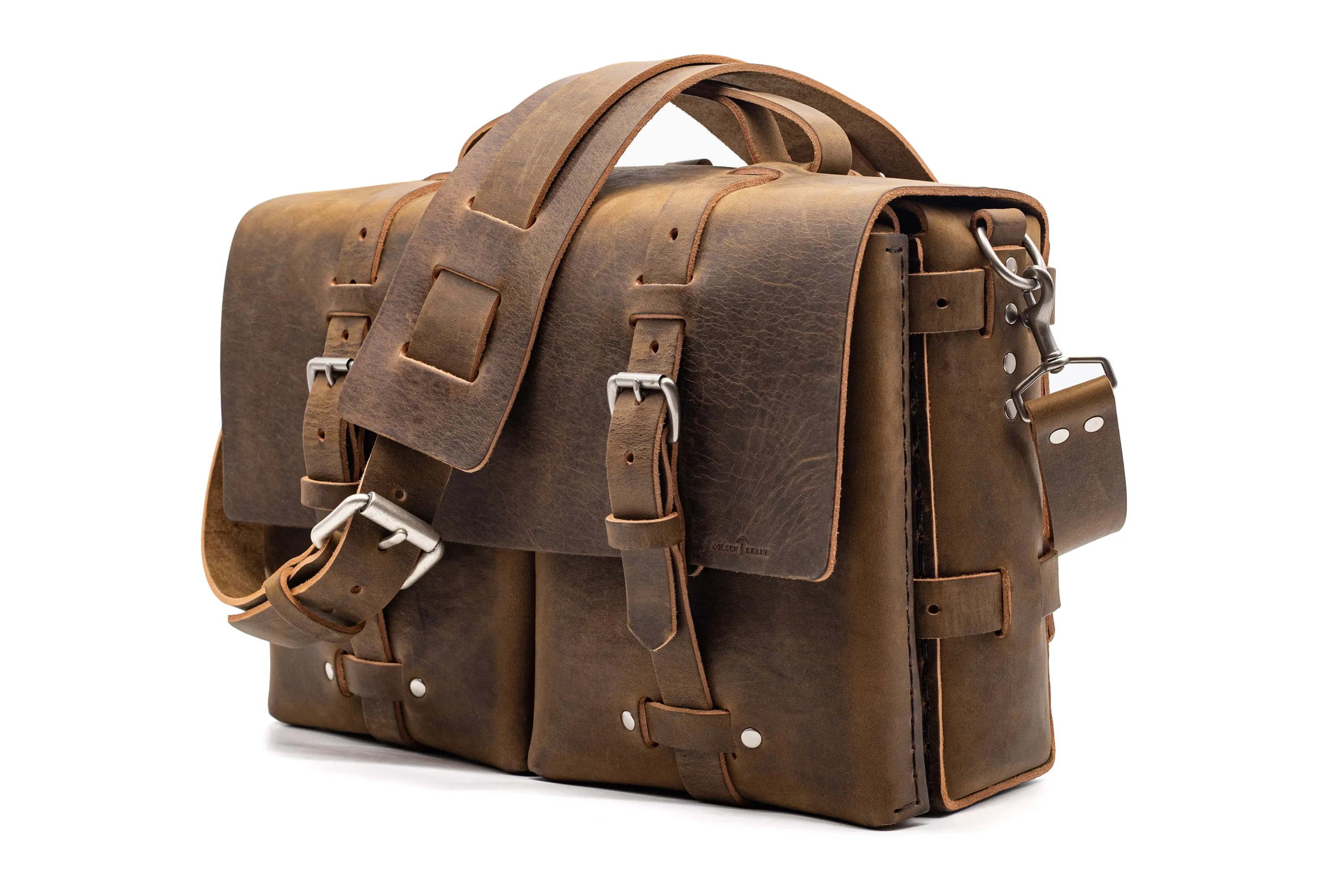 READY TO SHIP No. 4316 - Bohemian Leather Satchel