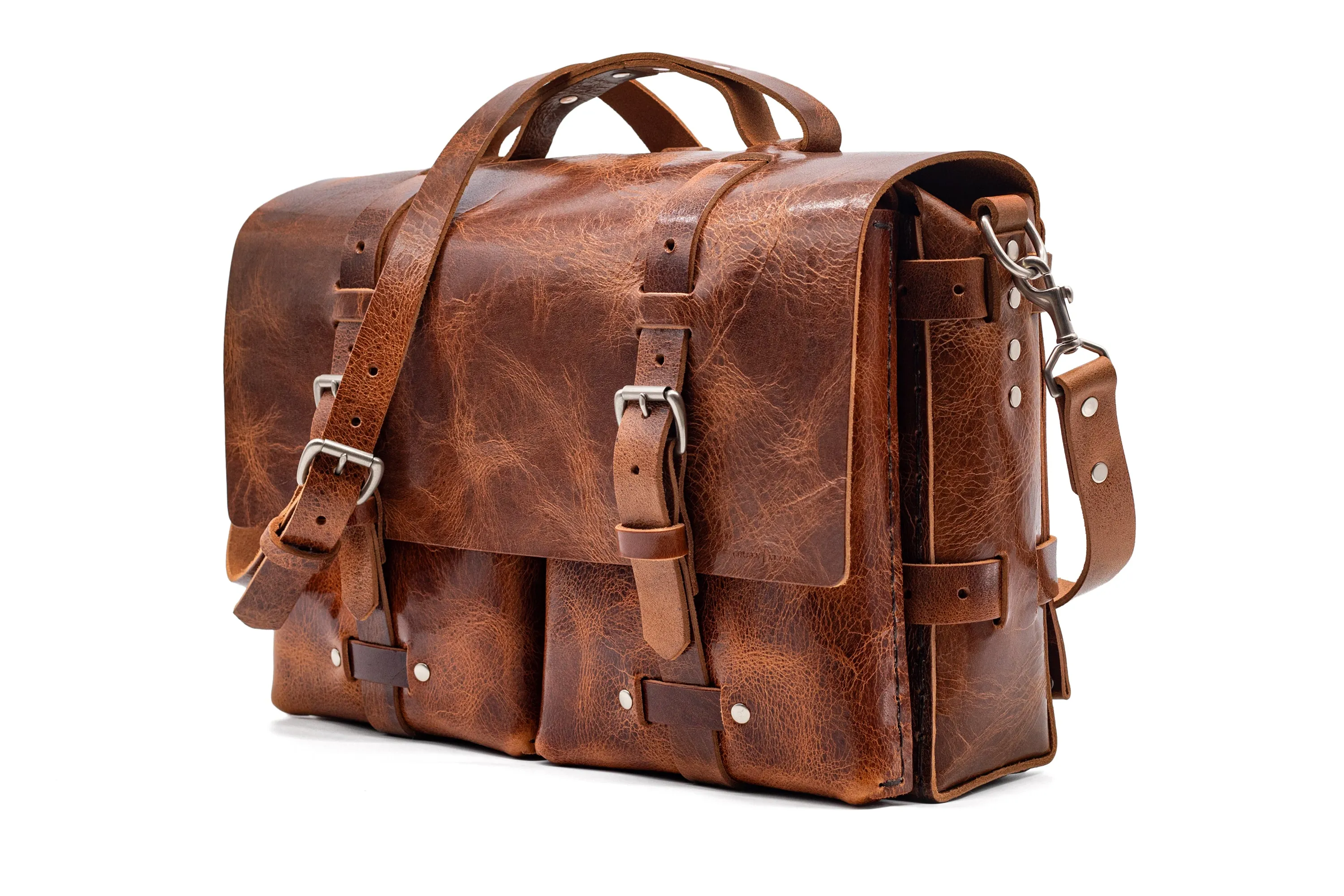 READY TO SHIP No. 4316 - Bohemian Leather Satchel