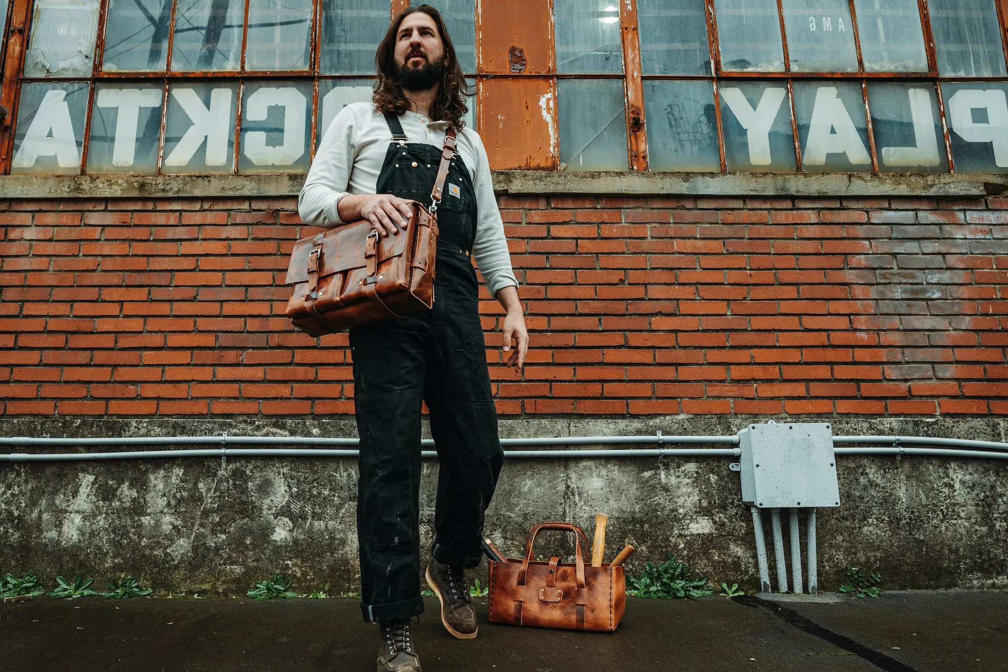 READY TO SHIP No. 4316 - Bohemian Leather Satchel