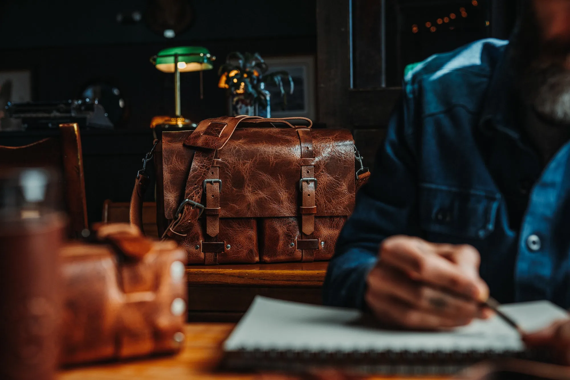READY TO SHIP No. 4316 - Bohemian Leather Satchel