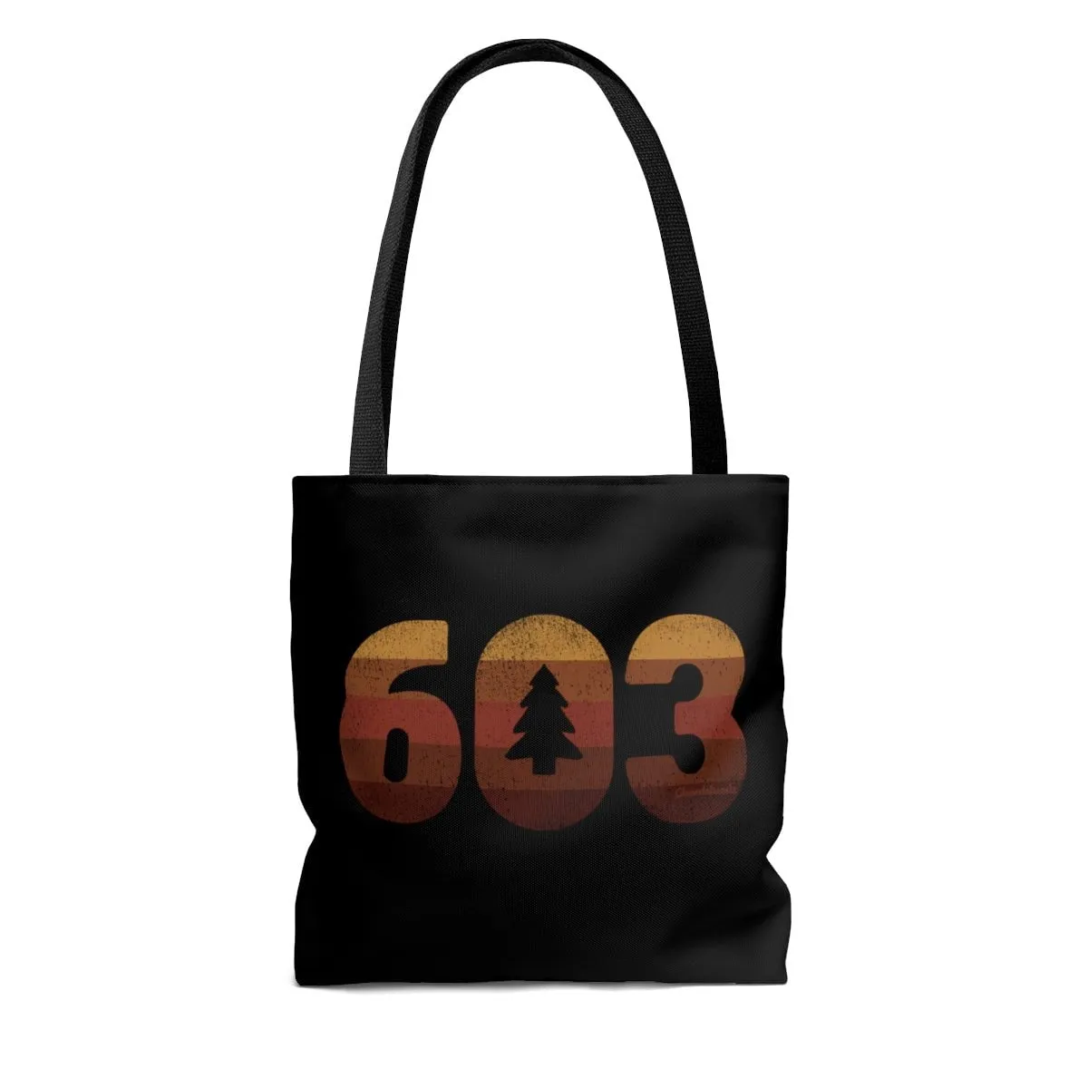 Retro 603 Tote Bag