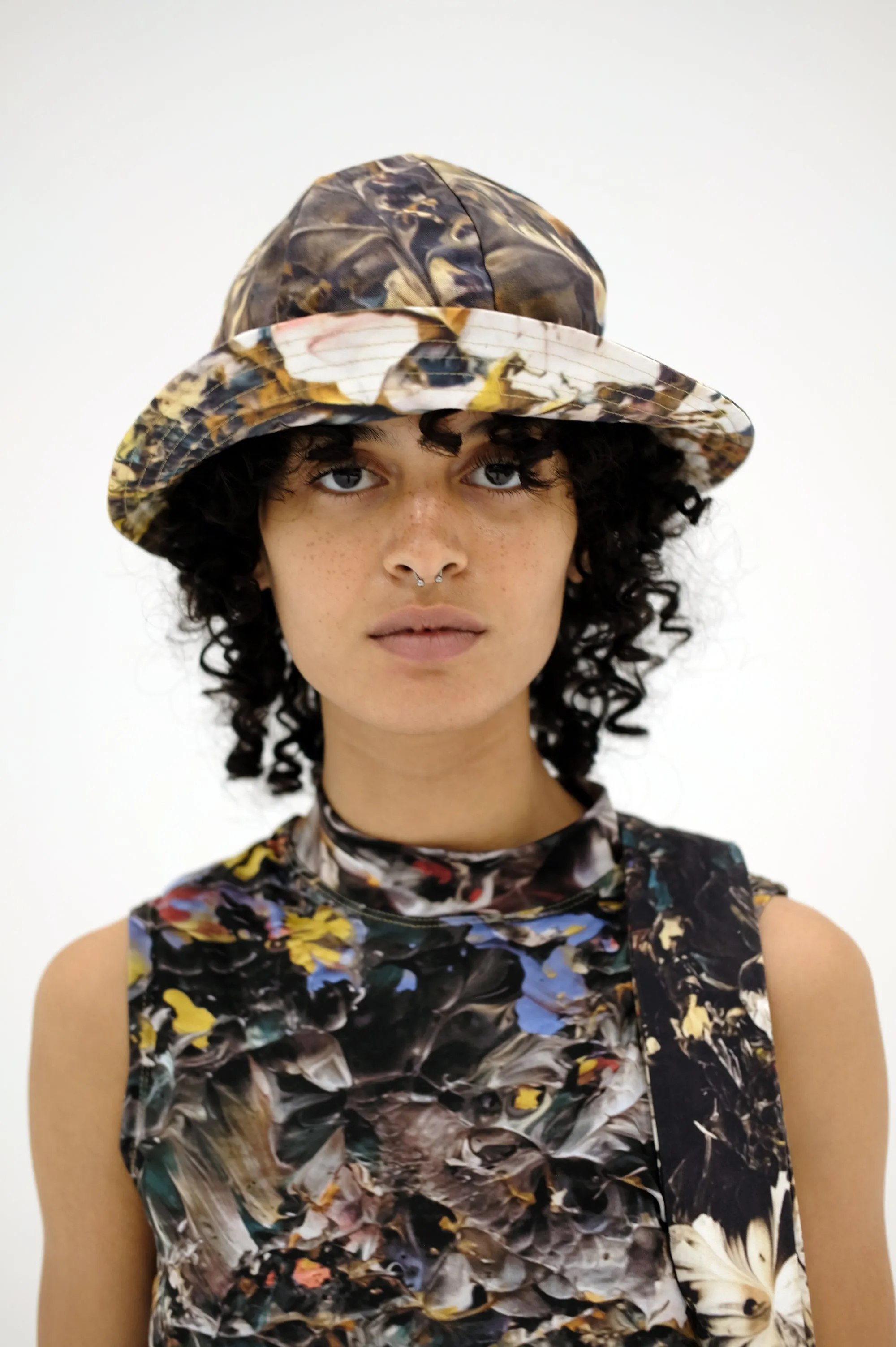 Reversible Bucket Hat (Real Paint Canvas)