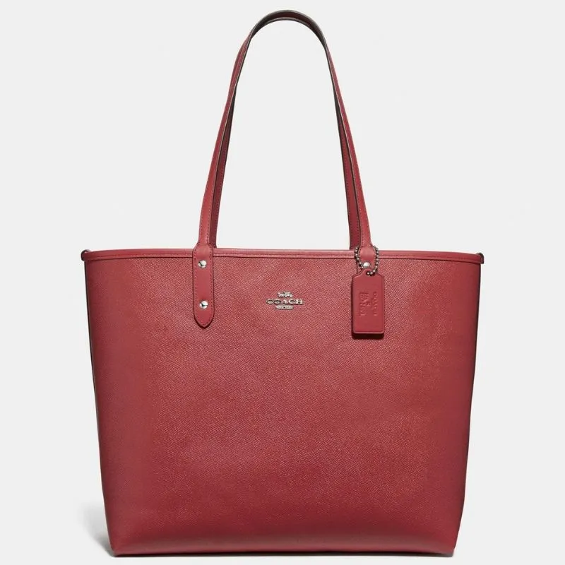 Reversible City Tote in Signature Canvas with Ms. PacMan
