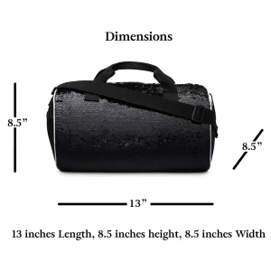Reversible Sequin Dance Duffle Bag