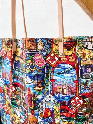 Reversible tote bag