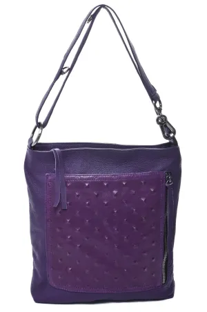 RILEY Purple Studded