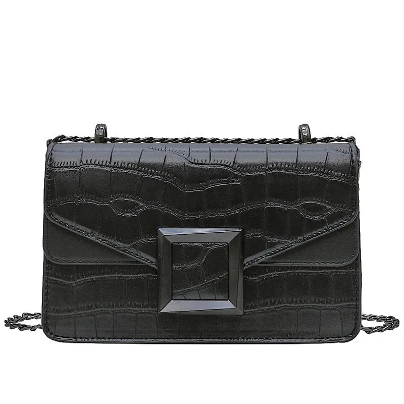 Sacs à bandoulière en cuir pour femmes collection 2023 / Petit sac à bandoulière Messenger Femme Chaîne de luxe Sacs à main