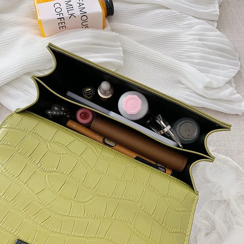 Sacs à bandoulière en cuir pour femmes collection 2023 / Petit sac à bandoulière Messenger Femme Chaîne de luxe Sacs à main