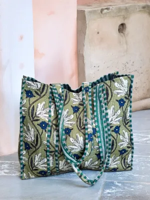 Sage Green Tote Bag
