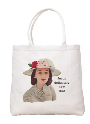 Saw That Tote Bag