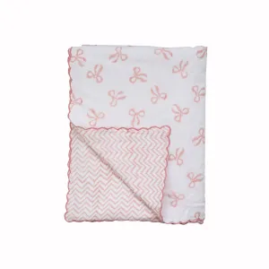 Scalloped Dohar Baby Blanket