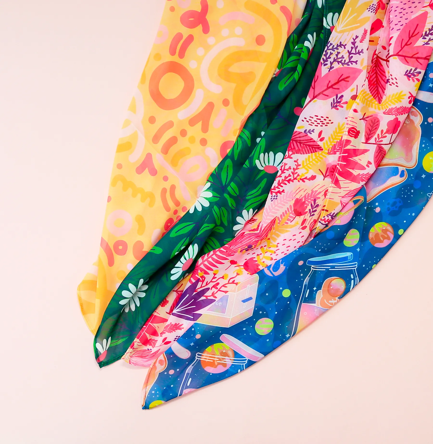 Scarf - Posy and buds