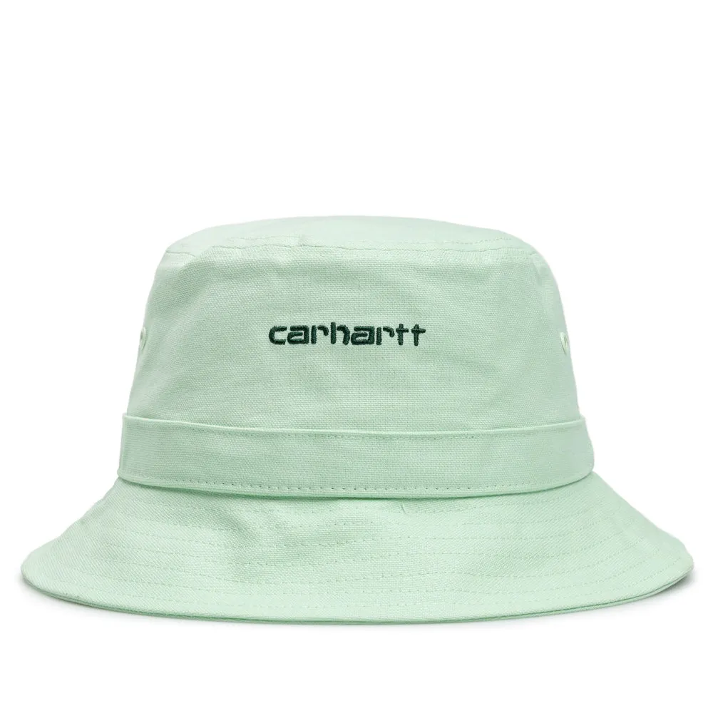 Script Bucket Hat | Pale Spearmint