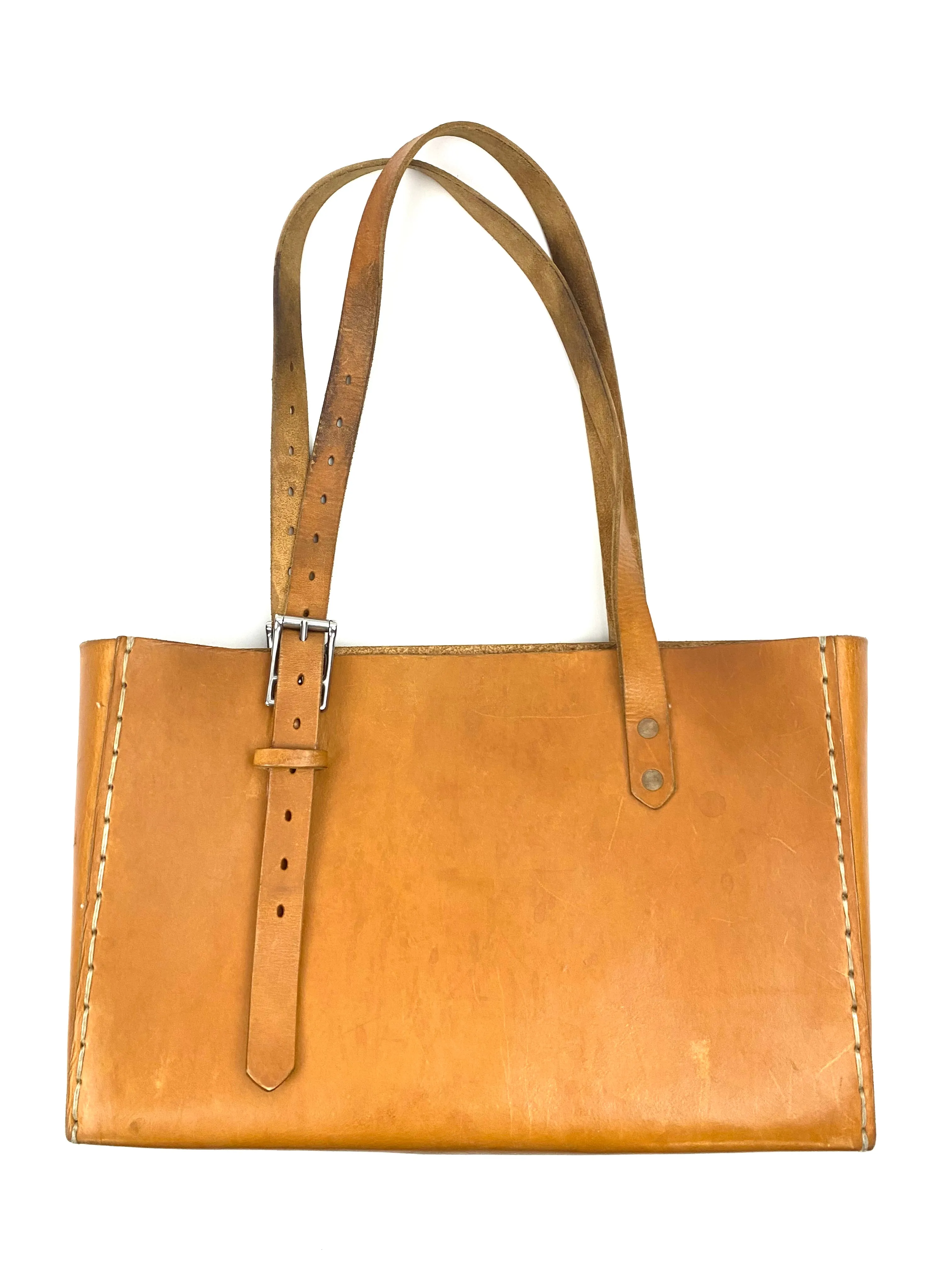 Seasoned No. 714 - Tote in Natural Tan